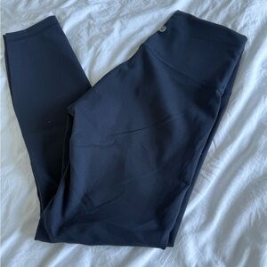 Lululemon wunder under leggings navy color
